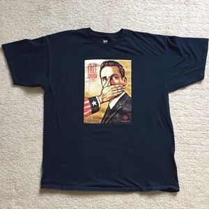 OBEY All The Free Speech T-shirt XL